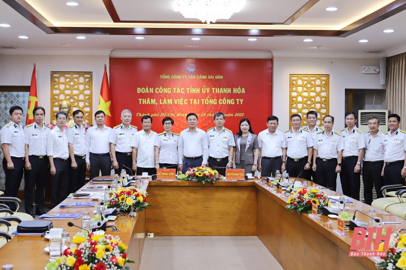 Ashico phối hợp cùng Tân Cảng Sài Gòn đồng hành với tỉnh Thanh Hoá thực hiện các dự án phát triển cảng biển tại địa phương