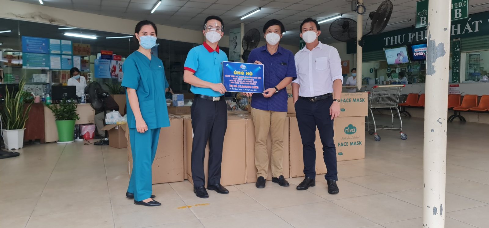 ASHICO ỦNG HỘ DỤNG CỤ BẢO HỘ Y TẾ CHO BỆNH VIỆN ĐA KHOA THỦ ĐỨC